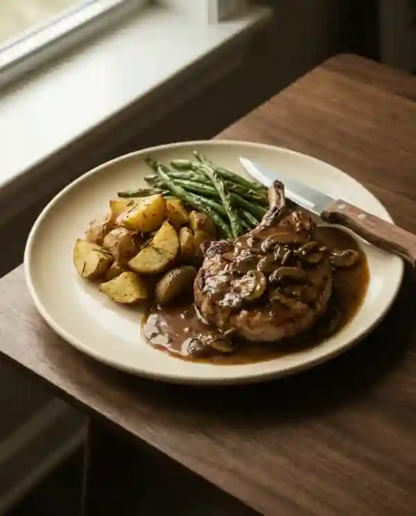 Italian entree with vegetables
